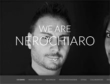 Tablet Screenshot of nerochiaro.com